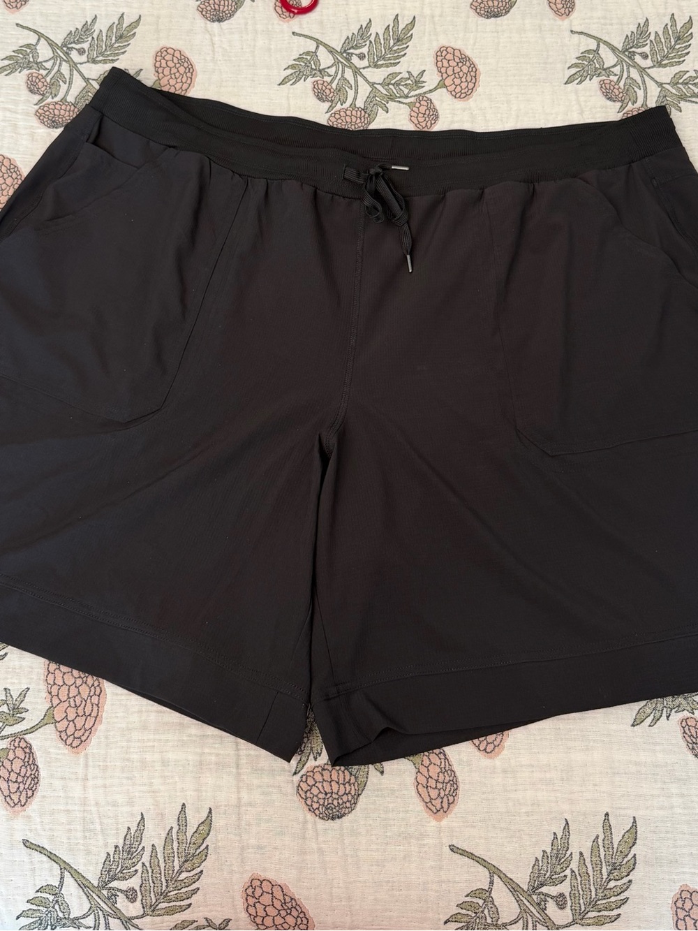 St. John's Bay Black Women's Drawstring Bermuda Shorts